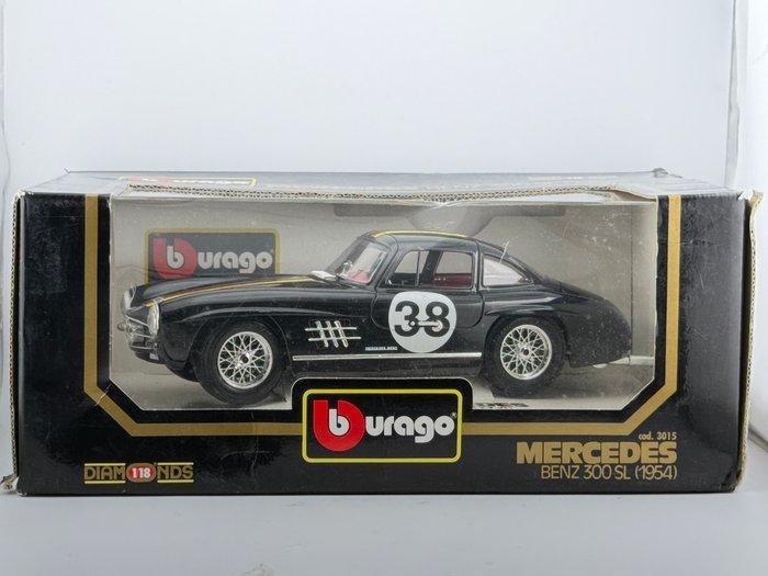 Bburago Diamonds 1:18 - Modelauto - Mercedes-Benz 300 SL, Hobby en Vrije tijd, Modelauto's | 1:5 tot 1:12