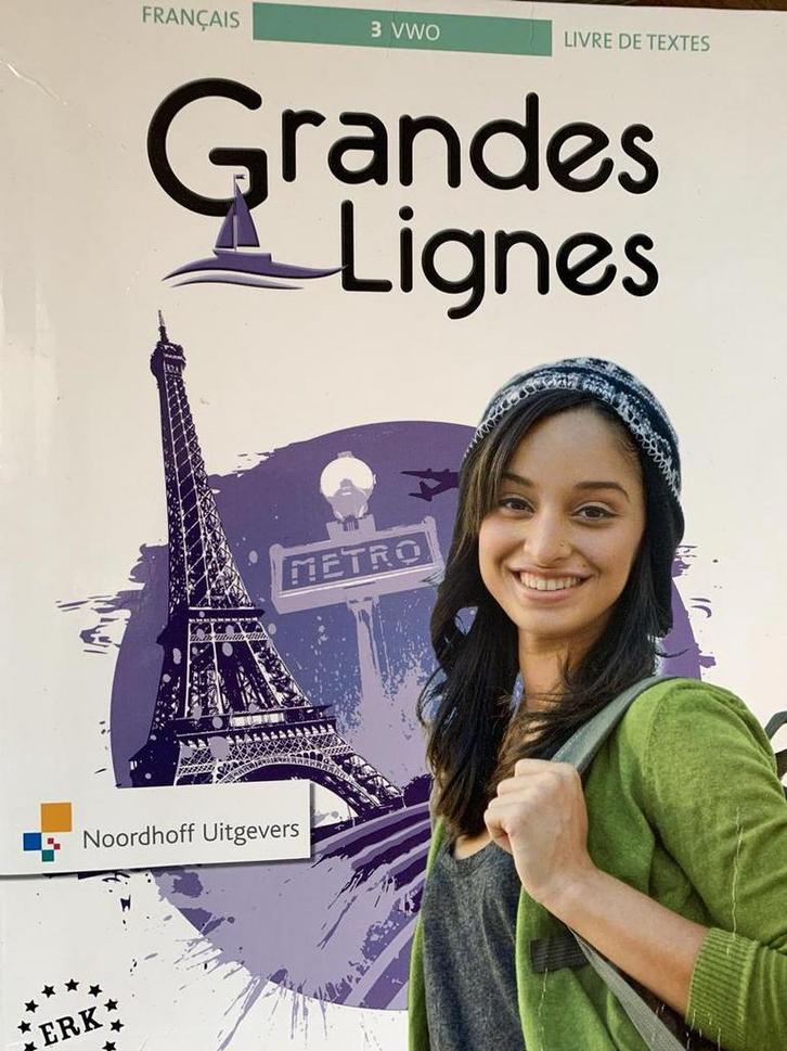 Grandes Lignes 5e ed vwo 3 livre de textes 9789001825249, Boeken, Schoolboeken, Gelezen, Verzenden