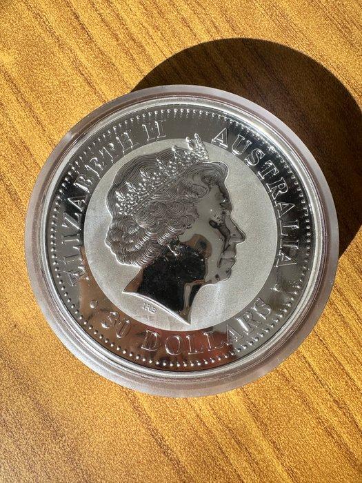 Australië. 30 Dollars 1999 Kookaburra, 1 kg (.999) Exclusive, Postzegels en Munten, Munten | Europa | Niet-Euromunten