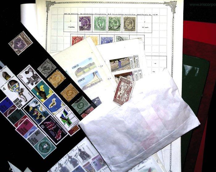 Afrika - Afrika, gigantische collectie in vier boeken met, Postzegels en Munten, Postzegels | Amerika