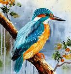 Urszula Lemaska (XX-XXI) - Kingfisher, Antiek en Kunst, Kunst | Schilderijen | Klassiek