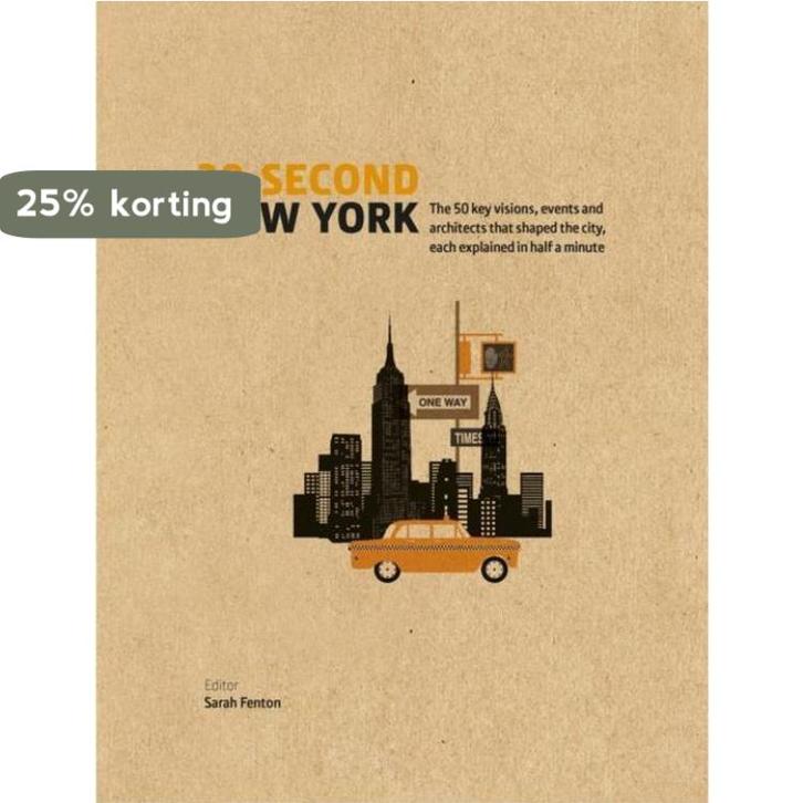 30-Second New York 9781782404538 Sarah Fenton, Boeken, Taal | Engels, Zo goed als nieuw, Verzenden