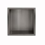Inbouwnis Wiesbaden Novi 30x30x10cm Gunmetal, Doe-het-zelf en Bouw, Ophalen of Verzenden, Nieuw, Bad
