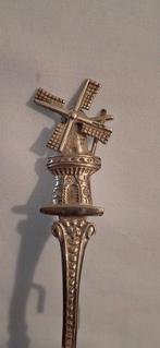 Lepel - Antieke Zilveren Hollandse grote Roomschep met als, Antiek en Kunst