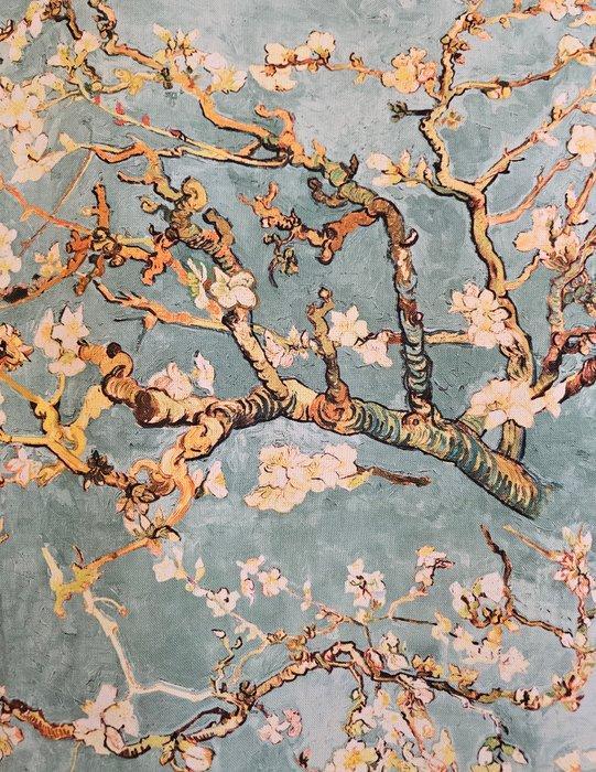 Nieuwe kleur aquamarijngroen!! Stof Van Gogh Mandorlo in, Antiquités & Art, Tapis & Textile