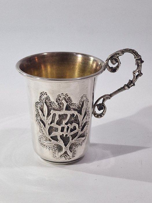 Kinderbeker (2) - .925 zilver - Judaica, Antiek en Kunst, Antiek | Zilver en Goud