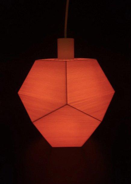 Designstudio LL - Lampe - LL10 - Biopolymère - Pentagramme, Antiek en Kunst, Kunst | Designobjecten