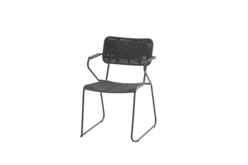 Taste by 4 Seasons Swing stapelbare tuinstoel antraciet SALE, Tuin en Terras, Tuinsets en Loungesets