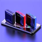 Mini Externe 20.000mAh Powerbank 2x USB LED Display Noodaccu, Telecommunicatie, Verzenden, Nieuw, YTA