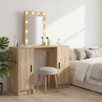 vidaXL Kaptafel met opslag Bruin 102 x 33 x 135 cm Bewerkt, Verzenden