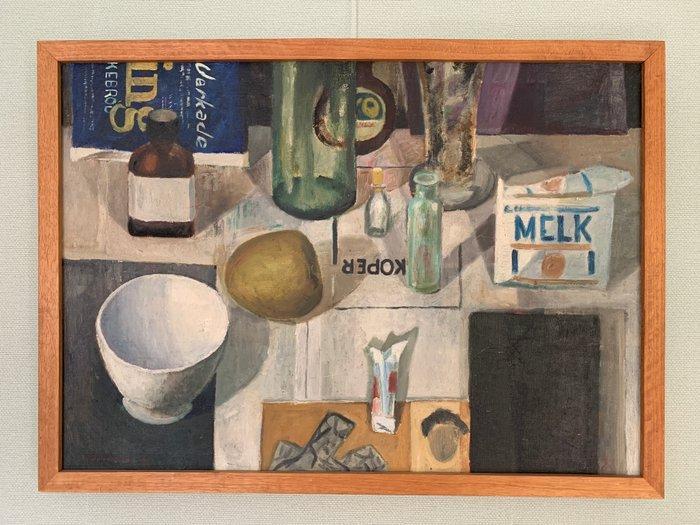 Bob van Walderveen (1931-1995) - Still Life with Everyday, Antiek en Kunst, Kunst | Schilderijen | Klassiek