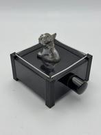 Dunhill - Silent Flame Table Lighter Bulldog Top - Zonder, Nieuw
