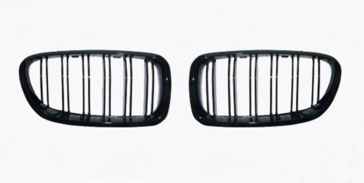 BMW F10/F11 10–16 grillen glanzend zwart dubbelspijls, Auto-onderdelen, Carrosserie, Nieuw, BMW, Voor