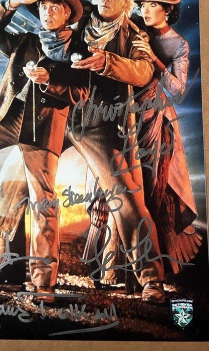 Back to the Future - Signed cast michael j fox, lea, Verzamelen, Film en Tv