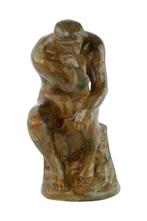 Pierre Chenet (XX-XXI) - Sculpture, Le Penseur - inspired, Antiek en Kunst