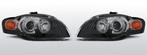 Koplampen Angel Eyes | Audi A4 B7 2004-2008 | zwart, Auto-onderdelen, Verzenden, Nieuw, Audi