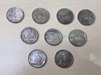 Italië, Republiek 500 Lire argento (9 monete) (Zonder