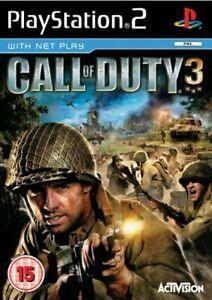Call of Duty 3 (PS2) PLAY STATION 2  5030917036910, Games en Spelcomputers, Games | Sony PlayStation 2, Gebruikt, Verzenden
