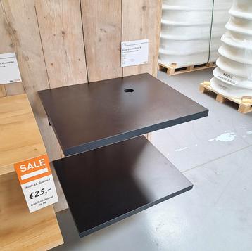 SALE - OP=OP Badmeubel 60 x 3,2 x 50  zwart nr148 - beschikbaar voor biedingen