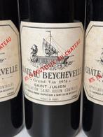 1976 Chateau Beychevelle - Saint-Julien 4ème Grand Cru, Verzamelen, Wijnen, Nieuw