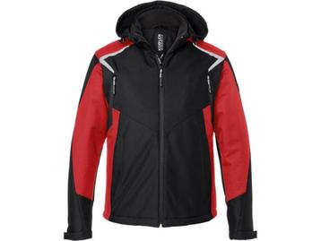 Kubler Bodyforce Winter Softshell jas 1325 - Zwart | Rood -, Verzenden