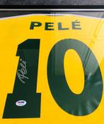 Pelé - Framed Signed 1970 FIFA World Cup Retro Brazil Home, Verzamelen, Nieuw