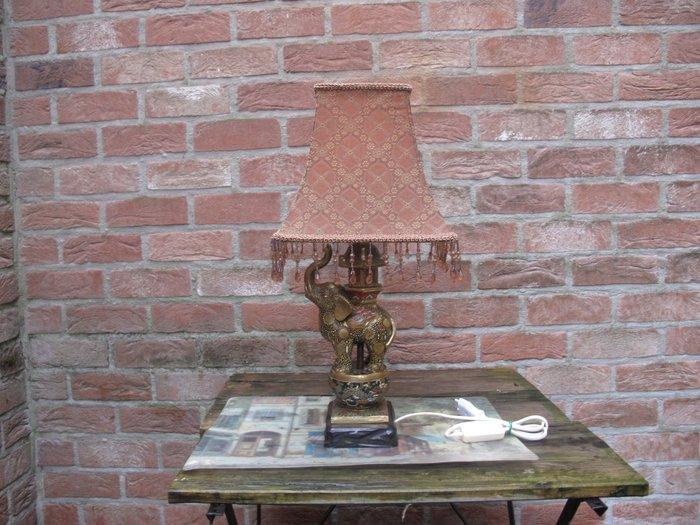 satsuma - satsuma - Lamp - Porselein - satsuma olifantenlamp, Antiek en Kunst, Curiosa en Brocante