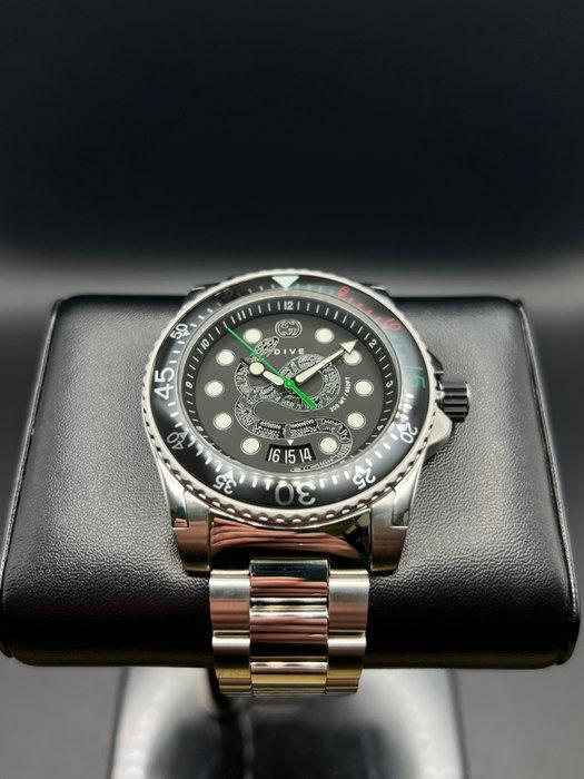 Gucci - Dive - Zonder minimumprijs - YA136218 - Heren -, Handtassen en Accessoires, Horloges | Heren