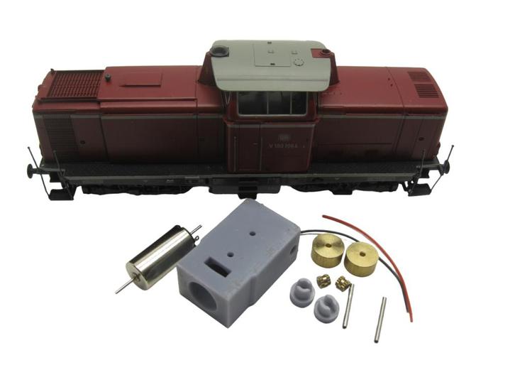 micromotor HR008C HO motor ombouwset voor Roco V 100, BR, Hobby en Vrije tijd, Modeltreinen | H0, Gelijkstroom, Overige typen