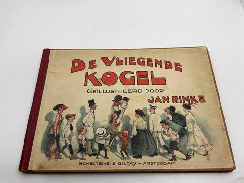 Jan Rinke (ill) - De Vliegende Kogel - 1916, Antiek en Kunst, Antiek | Boeken en Manuscripten