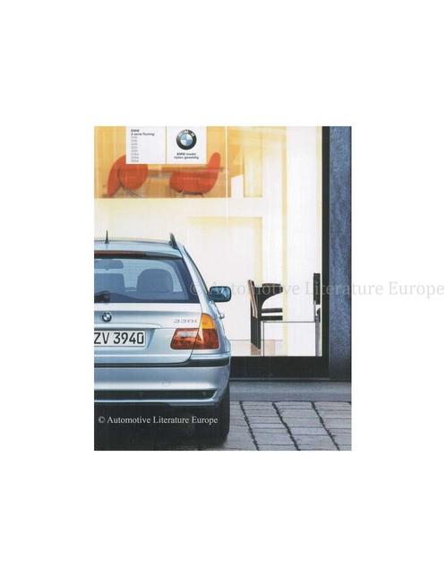 2004 BMW 3 SERIE TOURING BROCHURE NEDERLANDS, Livres, Autos | Brochures & Magazines