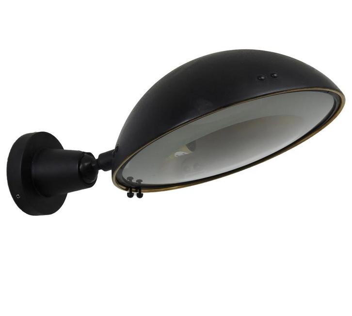 Wandlampen Messing Muurspot Gisborne Swirl Antiek Zwart, Huis en Inrichting, Lampen | Wandlampen, Verzenden