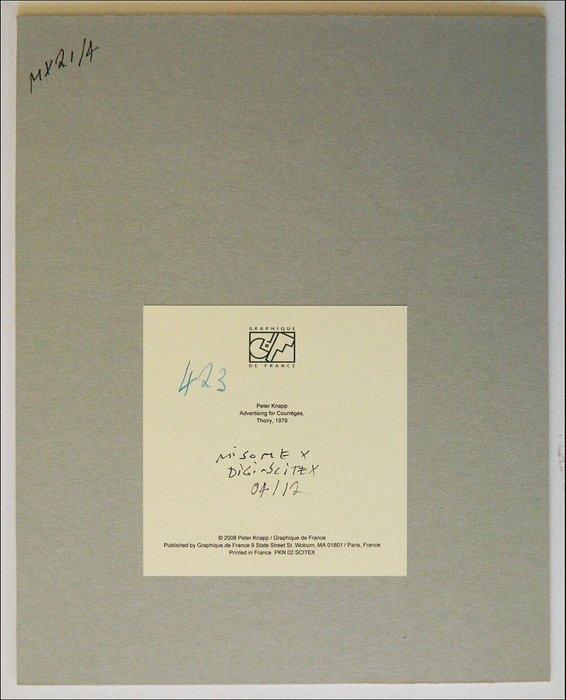 Peter Knapp - Advertising for Courrèges, Thoiry, 1979, Antiek en Kunst, Kunst | Designobjecten