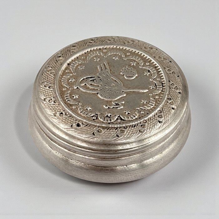 Boîte à bibelots ottomane - Argent - Turquie - Fin de la, Antiek en Kunst, Kunst | Niet-Westerse kunst