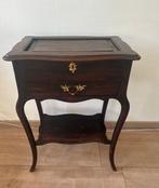 Tafel - Walnoot - Naaien Quilting Box, Antiek en Kunst