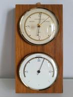Fischer - Thermometer - Hout, Messing, Duits weerstation: