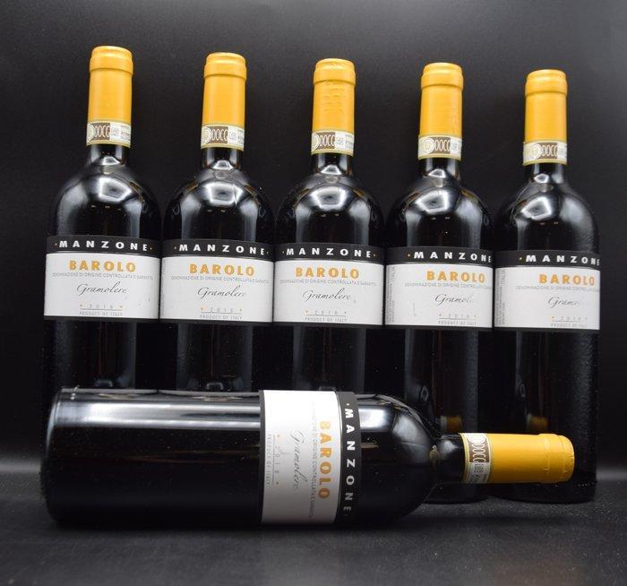 2018 Manzone Giovanni, Gramolere - Barolo - 6 Flessen, Collections, Vins