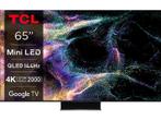 Tcl -   65 Qled Smart 4k (2023) - Zwart, Audio, Tv en Foto, Televisies, Verzenden, Nieuw, 100 cm of meer, Overige merken