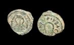 Judaea. Herodes I de Grote (40-4 v.Chr.). Prutah mint of, Postzegels en Munten