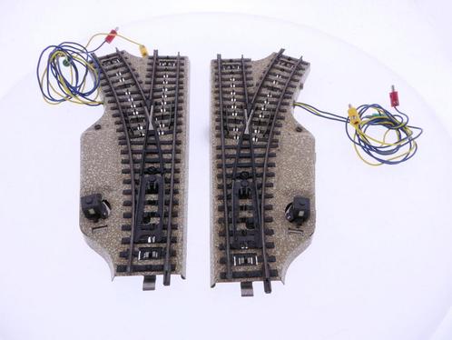 Schaal H0 Märklin 5202 wisselset links en rechts #6595, Hobby en Vrije tijd, Modeltreinen | H0, Wisselstroom, Analoog, Gebruikt