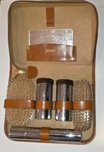 Reisset met toiletartikelen - Chroom, Antiek en Kunst