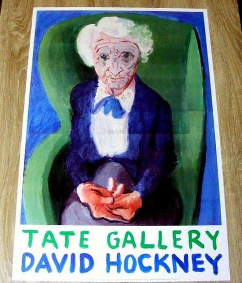 David Hockney, (after) - My mother Bridlington, Antiek en Kunst, Kunst | Tekeningen en Fotografie