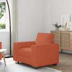 vidaXL Sofastoel Rood Oranje 60 cm Corduroy Stof, Huis en Inrichting, Verzenden, Nieuw