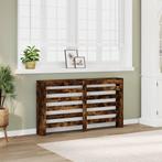vidaXL Radiatorombouw 149x20x82 cm bewerkt hout gerookt, Verzenden, Nieuw
