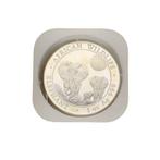 Somalië. 100 Shillings 2014 Elephant, 1 Oz (.999) (20