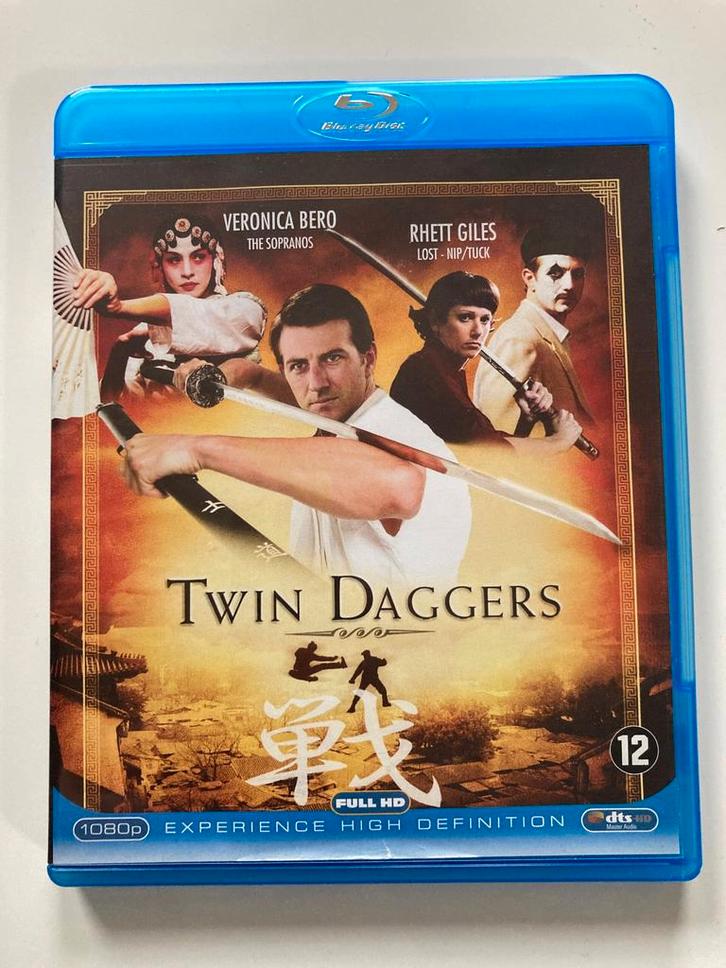 TWIN DAGGERS (BLURAY), Cd's en Dvd's, Blu-ray, Gebruikt