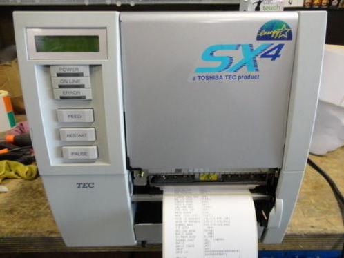 TOSHIBA TEC B-SX4T Thermal Barcode / Label Printer Parallel, Computers en Software, Printers, Thermo-printer, Gebruikt, Printer