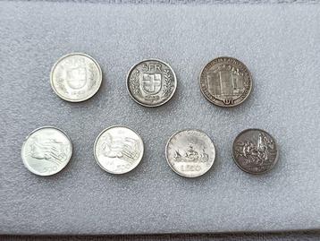 Frankrijk, Italië, Zwitserland. Lotto 6 argenti (500 lire, 2