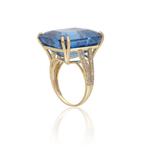 Zonder Minimumprijs - Ring - 14 karaat Geel goud - 34.97ct., Nieuw