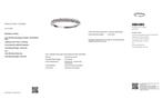 Bracelet - 18 carats Or blanc - 4.60ct. tw. Saphir - Diamant